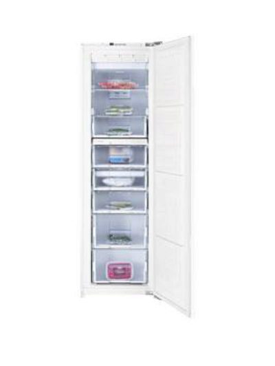 Beko Bz77F 54.5Cm Built-In Tall Frost Free Freezer - White - Freezer With Connection Beko Bz77F 54.5Cm Built-In Tall Frost Free Freezer - White - Freezer With Connection